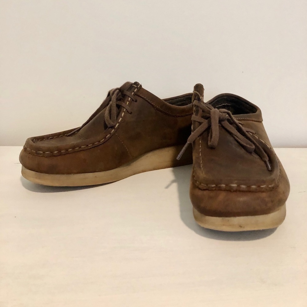 Clarks Wallabee Leather Loafers 8.5